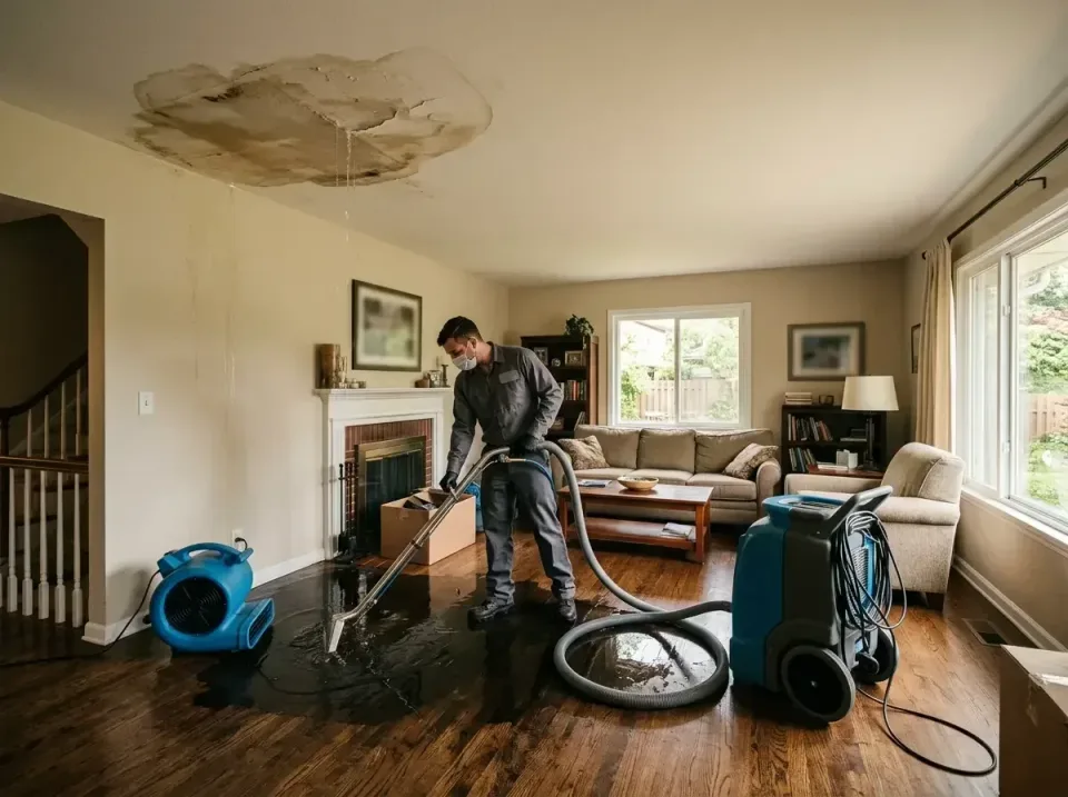 attic-pipe-burst-ceiling-drip-008 — frequently asked questions, Water Damage Restoration & Carpet Care in Greendale, IN